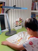 孩视宝OP36台灯买家秀：微导光营造户外感阳光照明