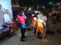 东宝床垫快闪店举行免费抽奖活动