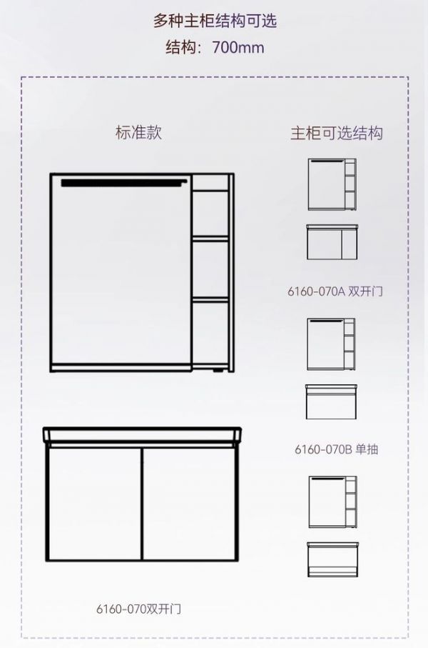 恒洁星品云山系列轻ob欧宝体育官网浴室柜上新，享受质感生活