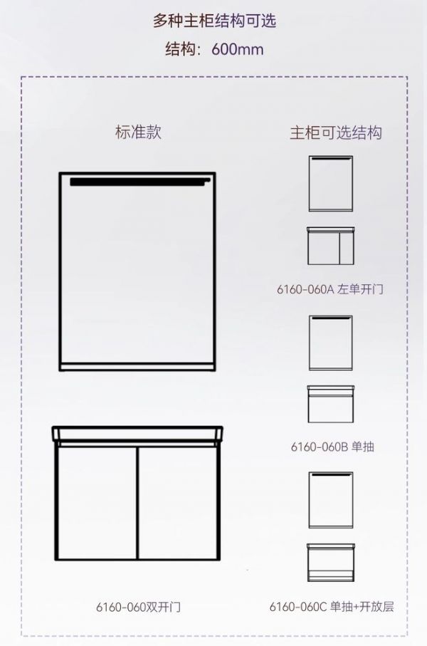 恒洁星品云山系列轻ob欧宝体育官网浴室柜上新，享受质感生活