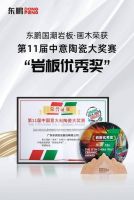 国际荣誉｜东鹏控股上榜全球瓷砖企业30强，同时荣获“中意陶瓷大奖赛”两项大奖