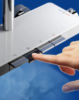 航标新品丨FL1320HPA钢琴恒温淋浴柱，琴键控水，恒温淋浴。