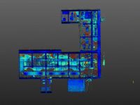 逆向建模应用丨水闸、地下车库点云实例模型