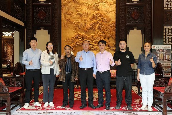 故宫博物院周京南研究员一行莅临鸿庭轩，拾艺大师匠心