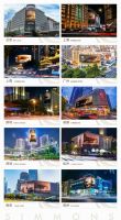 链接时光丨Simmons®全新品牌主视觉点亮全国多城地标
