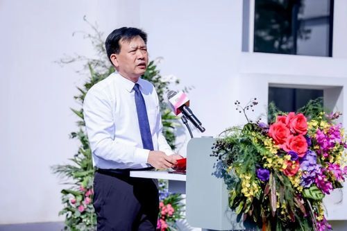 湖南省科学技术协会科技创新部一级调研员周厚明发表致辞
