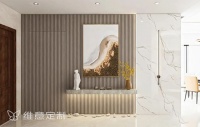 [维意定制]客厅装修新风潮，别再砌墙了 !