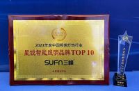 SUFN三峰照明创始人阳春华领衔智能照明领域，获2023光明奖双料殊荣