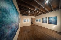 《竹·韵》2024春季油画作品展：艺术家后山的竹林与莫奈睡莲在画布上的隔空相望