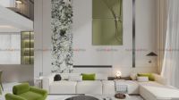 476㎡现代风别墅装修，冠珠华珍岩板帮您打造一所世外桃源