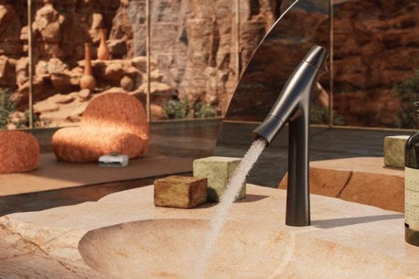 AXOR Starck Organic创新花洒式出水与雅生同类龙头相比省水50%