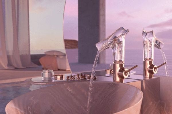 颠覆传统、展现水之生命力的透明龙头AXOR Starck V