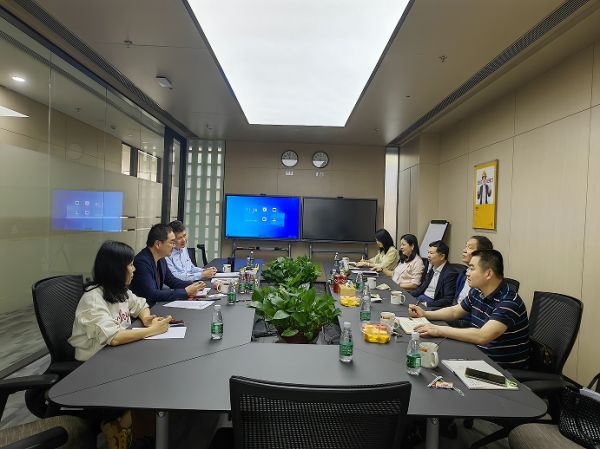 广东省建筑材料行业协会领导莅临德高交流