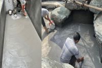 大发现！水池基面找平/防水，用“地宝”！