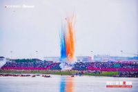 冠珠瓷砖队勇夺第一！超燃绽放城市活力，硬气传承文化大美