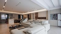客来福设计赏析｜169㎡宽奢大平层，留白的艺术空间