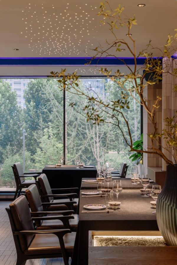 RooMoo设计新作｜提督餐厅【蓝色港湾店】来自蓝色星河中的波澜想象