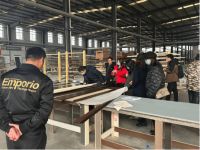 探寻木作之美 | 尚层装饰木作考察团莅临本庭易墅高定工厂参观交流