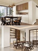 全友家居案例合集丨12个中古风餐边柜，拿捏空间美感！