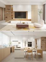 全友家居设计分享丨9个原木风客餐厅，温馨治愈！