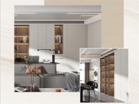 告别装修杂乱！世纪豪门顶墙门柜同色一体化打造全屋美学范本