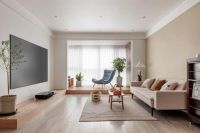 天洋墙布 | 0经验打造原木风客厅，小空间秒变样板间