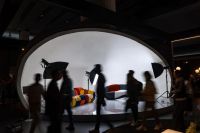 专访设计师邵唯晏&融艺家具王旭峰：用联名设计展厅在家博会放出震撼“惊喜弹”