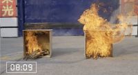 直击难燃板实验直播 兔宝宝科技赋能防火安全