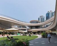 扎哈·哈迪德建筑事务所设计的香港西沙GO PARK：打造社区中心典范