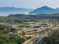 扎哈·哈迪德建筑事务所设计的香港西沙GO PARK：打造社区中心典范
