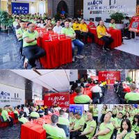 鸿景超防污瓷砖加厚、加白、超平新品发布会暨媒体开放日活动圆满落幕！