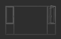 新标门窗·新品上市丨3S云屏105系列大玻璃全景幕墙窗