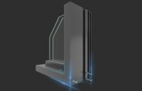 新标门窗·新品上市丨3S云屏105系列大玻璃全景幕墙窗