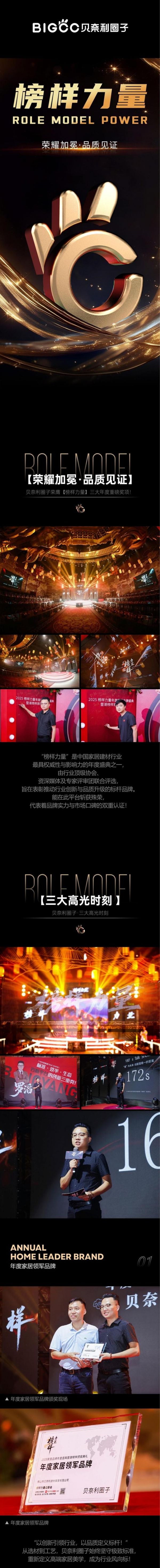 贝奈利圈子 | 2025榜样力量 荣耀加冕·品质见证！