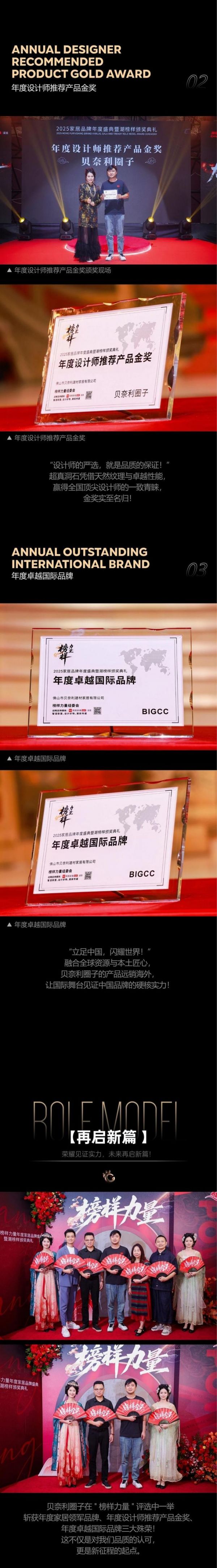 贝奈利圈子 | 2025榜样力量 荣耀加冕·品质见证！