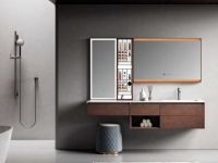 越看越上头的浴室柜，金顿卫浴也太懂我了