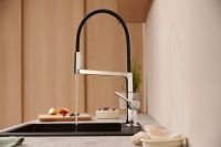 汉斯格雅沄雨厨房龙头上市，联合硕科SCHOCK推出晶莹厨房套装，打造精致厨房好搭档