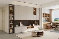 全友家居设计丨去客厅化+阳台改书房，空间大了一倍！