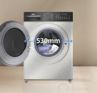 双十一消费升级：倍科超薄彩屏洗衣机/洗干一体机引领家居一体化美学