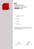 荣誉 | ARIZON乾正设计「UFO Chair」荣获SIT Awards家具设计大奖