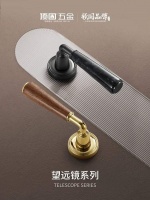 顶固望远镜系列门锁丨精工淬炼，品质生活的守护者