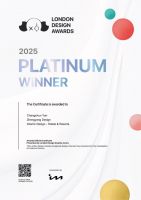 对话2025美国缪斯设计大奖及2025伦敦国际设计大奖双铂金获奖者-秦迪