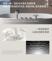 体验进阶｜柯邸首创人造石浴缸龙头一体