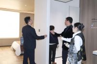 筑医台总编辑李宝山一行莅临新明珠绿材参观交流