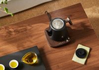 双12闭眼囤！鸣盏无缝泡茶烧水壶，无缝洁净+精准控温一步到位