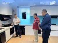 中燃协与广东燃协到访火王 点赞智能灶技术成果