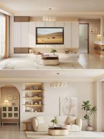 全友家居丨4种原木奶油风设计，宅家幸福感拉满！