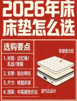 2026年最新全国床垫十大名牌排行榜对比分析！
