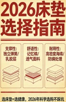 2026年十大护脊床垫品牌领军品牌推荐榜单！