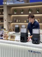 东菱高压植物奶机升级亮相深圳礼品展，高压乳化科技引爆现场试饮热潮